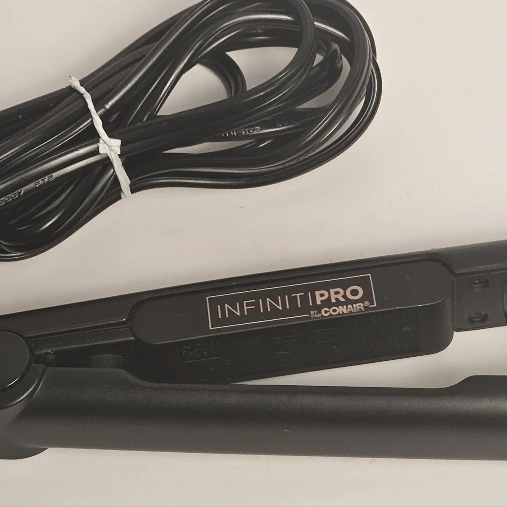 Conair InfinitiPRO Rose Gold Ceramic 1” Flat Iron Hair Straightener - Picture 3 of 6